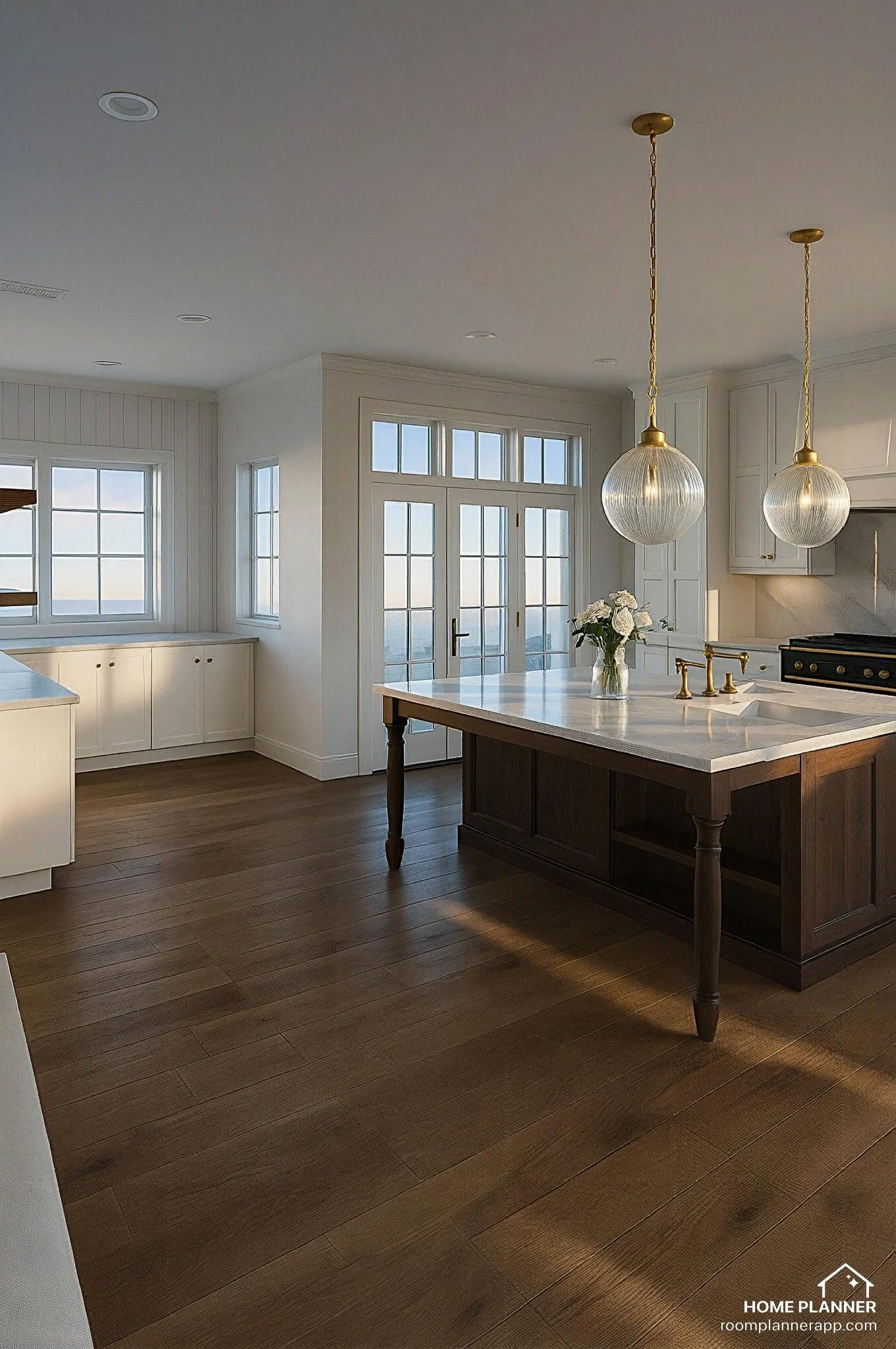 3-Bed Kitchen Render