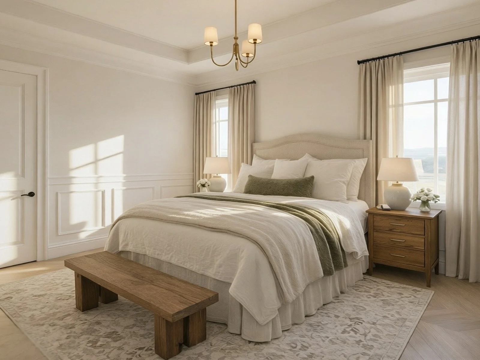 Primary Bedroom Suite Render