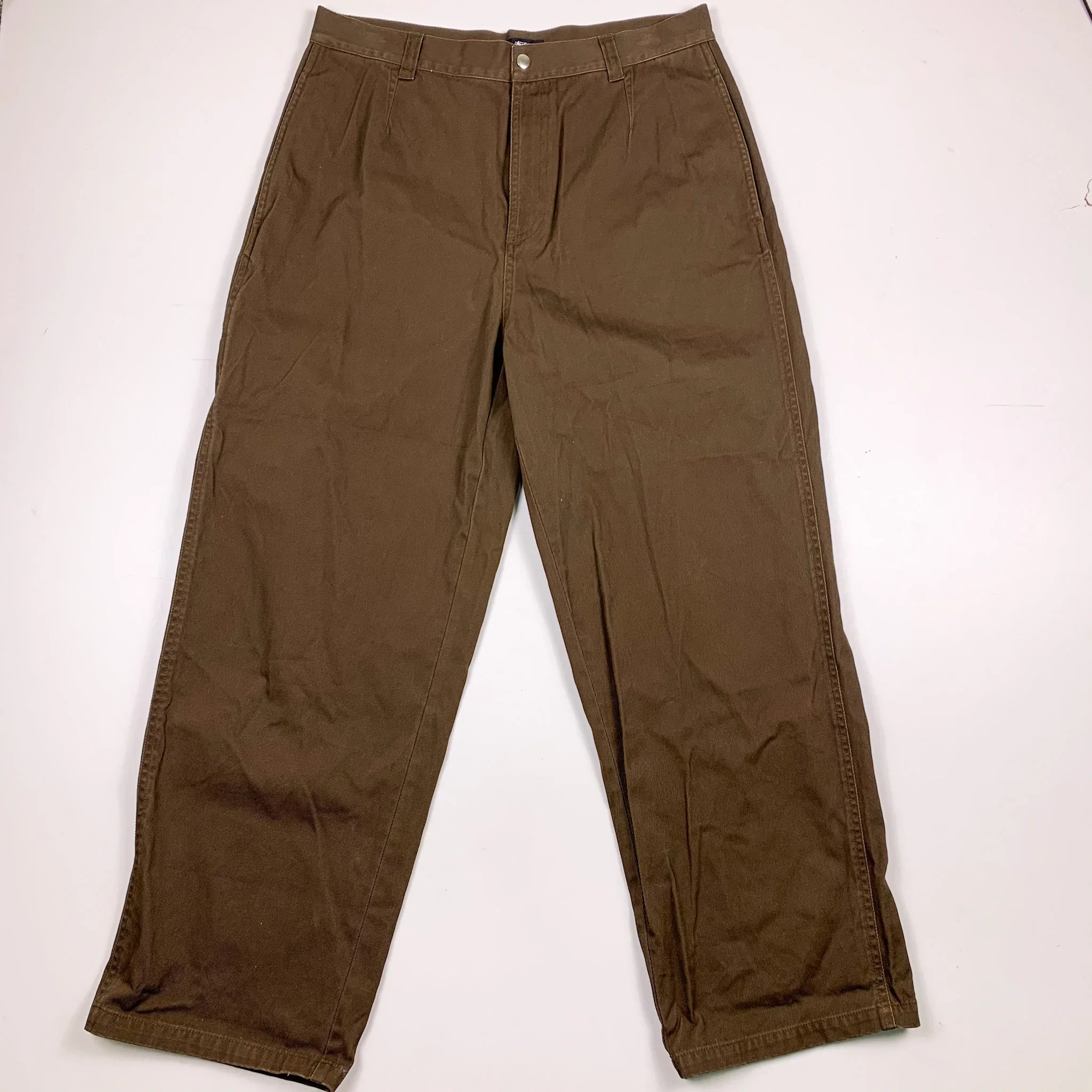 Stussy Brown Work Pants