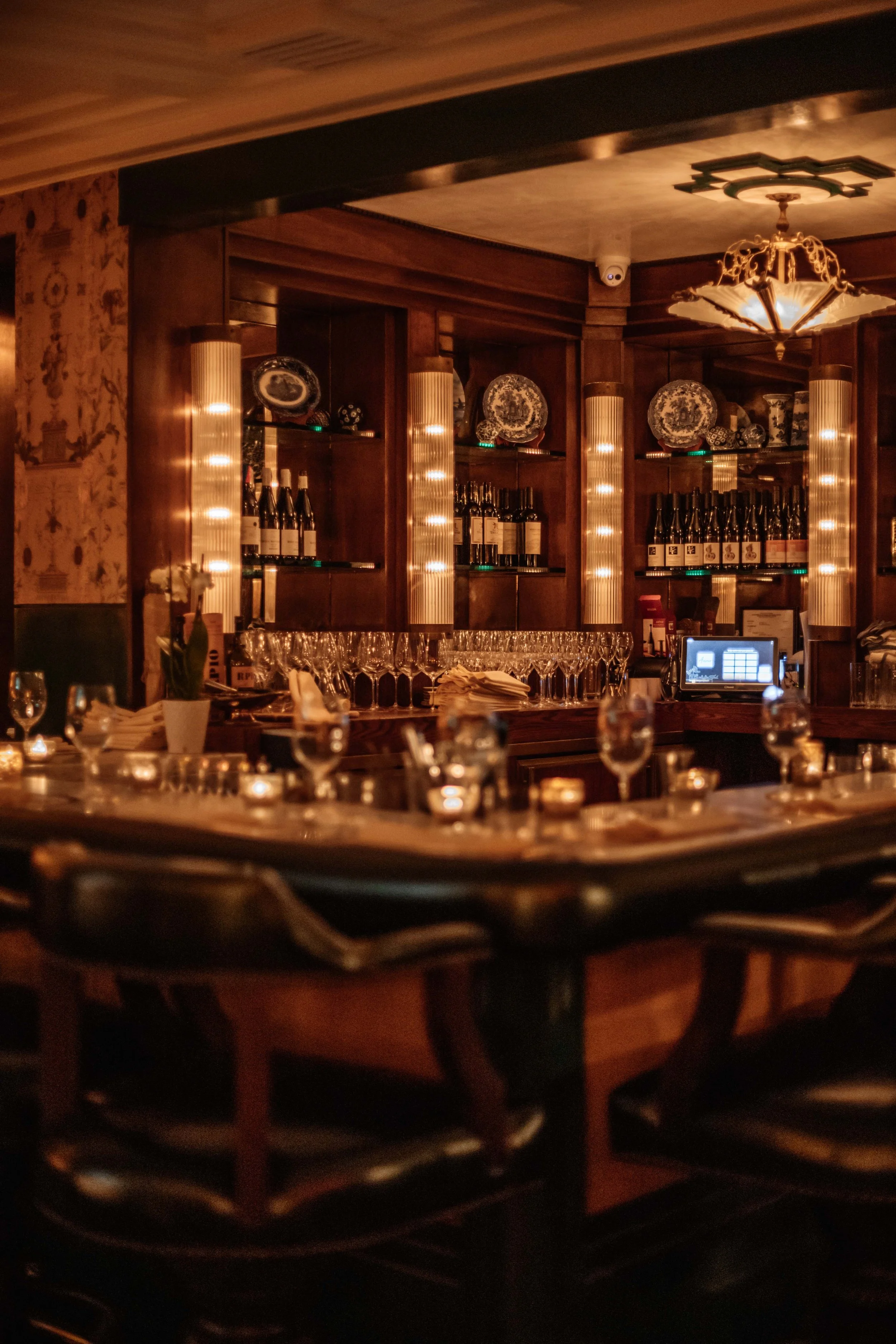 Stylish indoor space for private events and dinners
