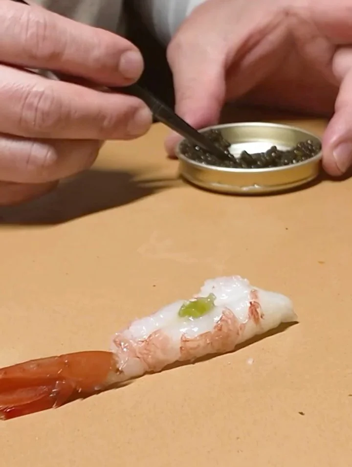 Sweet Shrimp and Caviar Handroll.
Never a wrong choice.

Some orders just make sense.🥢✨

Book now. Link in bio.