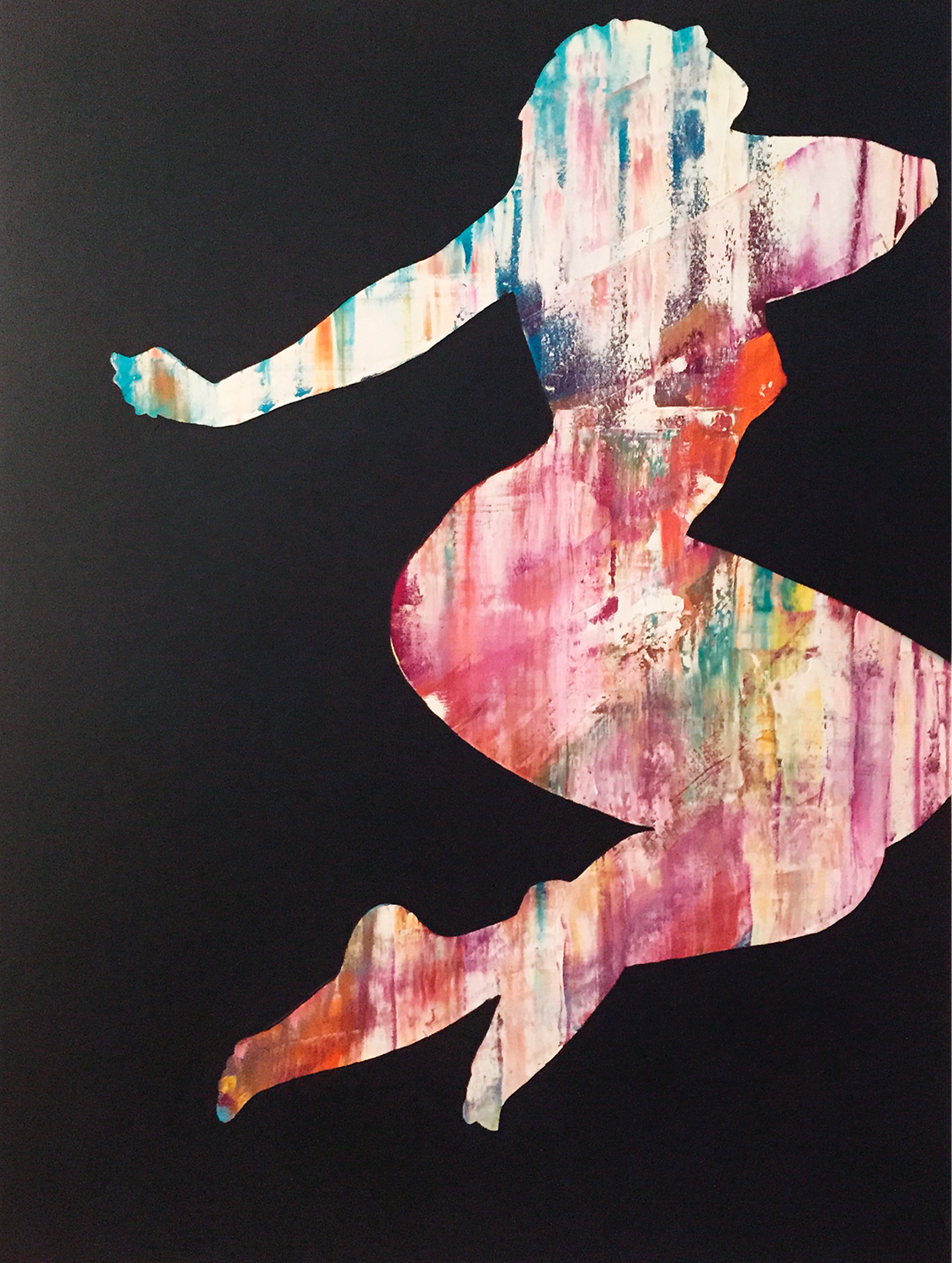 GRACE, 2016. Oil on canvas, 36 × 48 in (91.4 × 121.9 cm).
