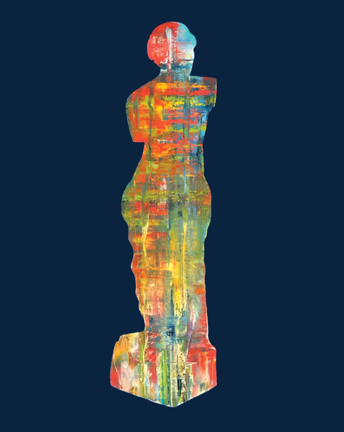 VENUS, 2020. Oil on canvas, 48 × 60 in (121.92 × 152.4 cm).