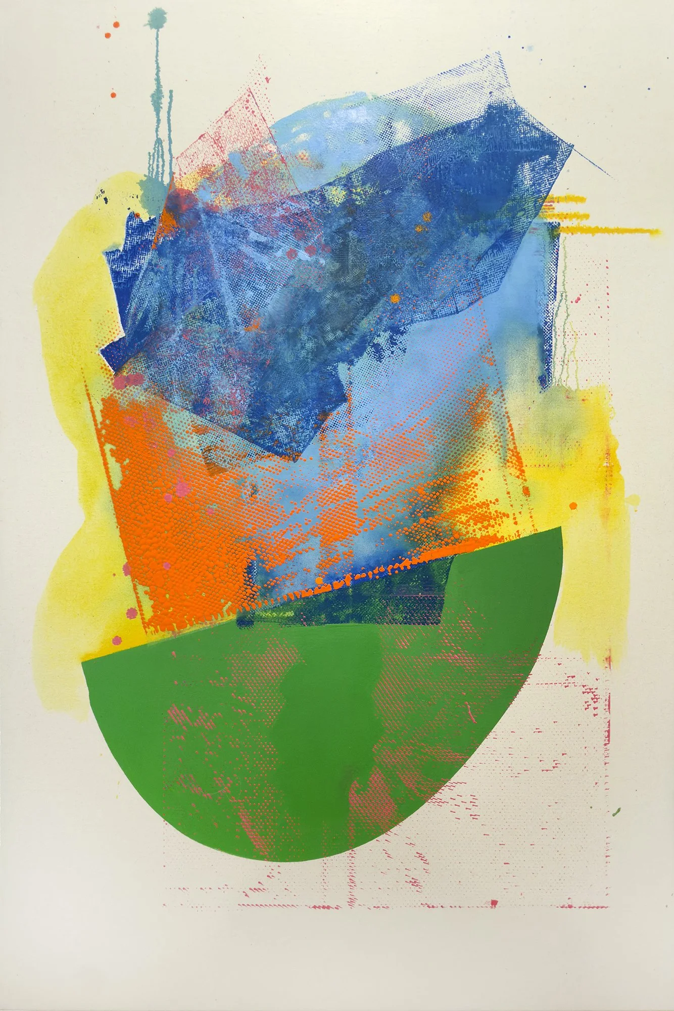 TIPPING POINT 2026, Oil on canvas , 40 x 60 in (101.6 × 152.4 cm)