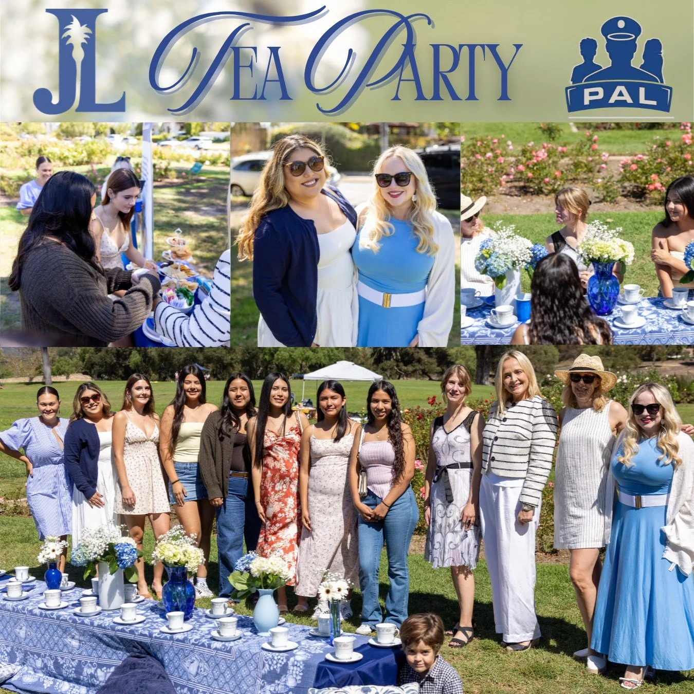 🩵 Tea, Grace &amp; Growth 🌼
On Sunday at the historic Mission Rose Garden, our young ladies joined the Junior League of Santa Barbara for a beautiful tea celebrating mentorship, confidence, and the power of women uplifting one another.

Together, w