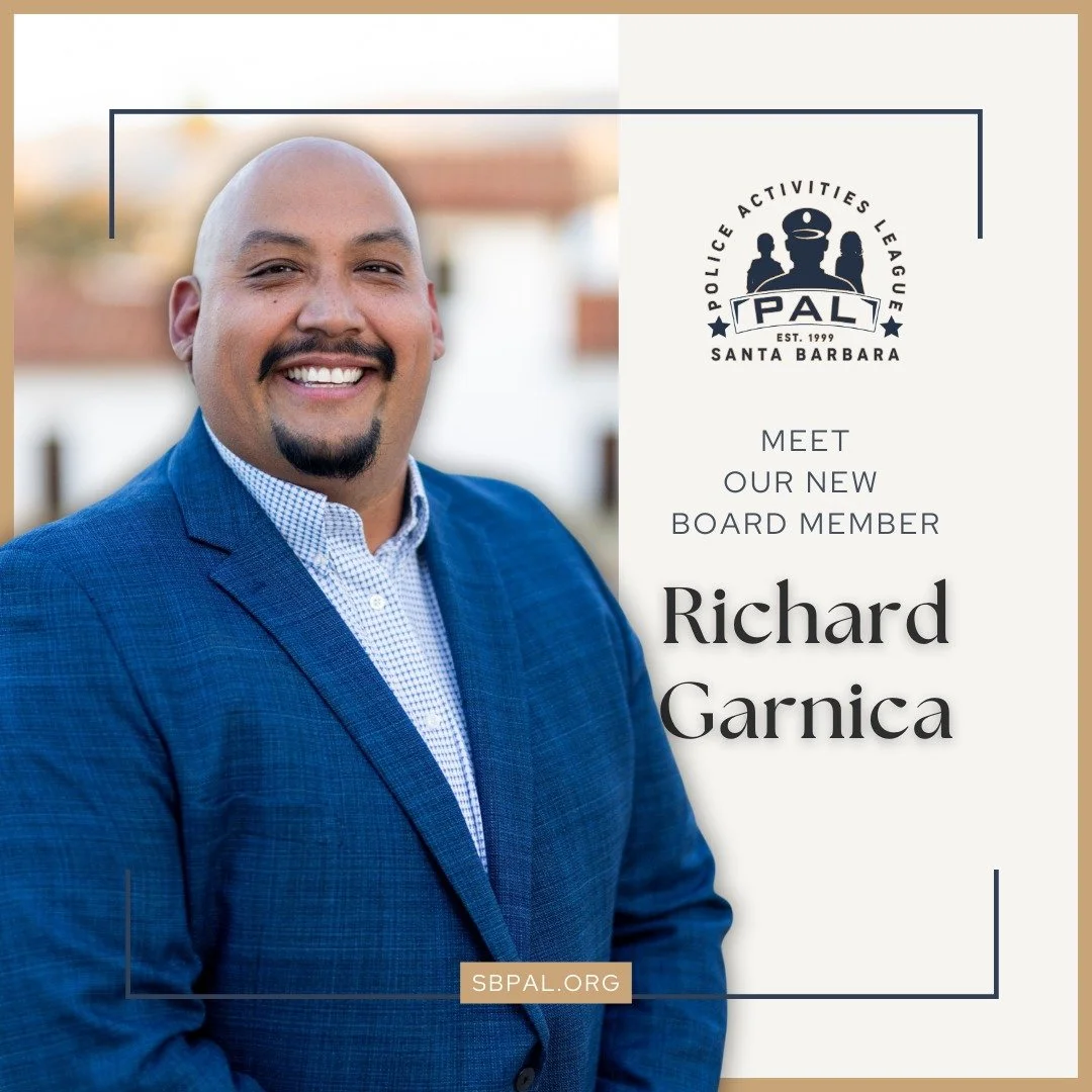 🎉 Please join us in welcoming our newest SBPAL Board Member, Richard Garnica! 🎉

Born and raised right here in Santa Barbara, Richard is a talented local photographer and a passionate community leader. He also serves as a board member of the Santa 