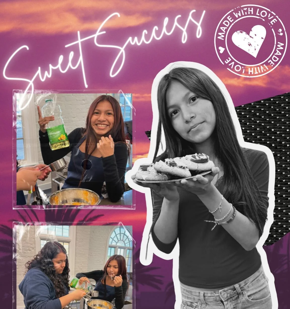 Sweet success in the making 💜 Our baking class is helping youth learn hands on skills, build confidence, and discover new talents one recipe at a time. #SBPAL #SantaBarbara #SantaBarbaraCommunity #SBNonprofit #NonprofitLife YouthPrograms AfterSchool