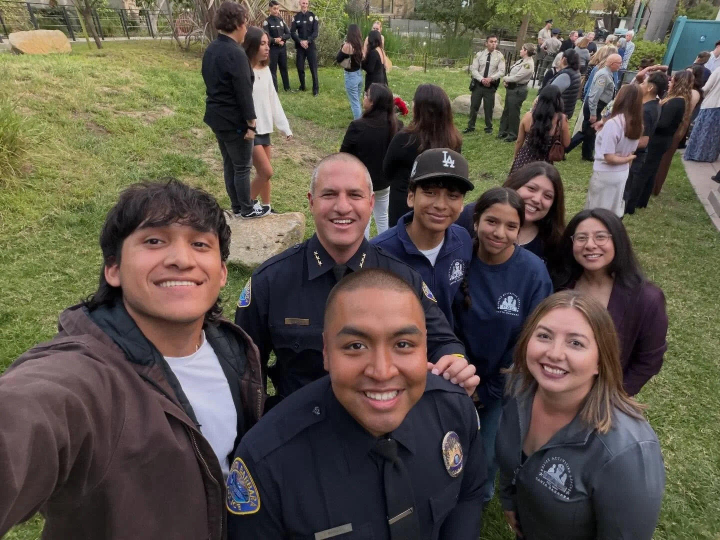 🎉 Congratulations, Officer Marquez! 
We had the honor of witnessing our colleague and friend Carlos Marquez be officially sworn in as a Santa Barbara Police Officer! Carlos has been an incredible part of our PAL family, and we couldn&rsquo;t be more