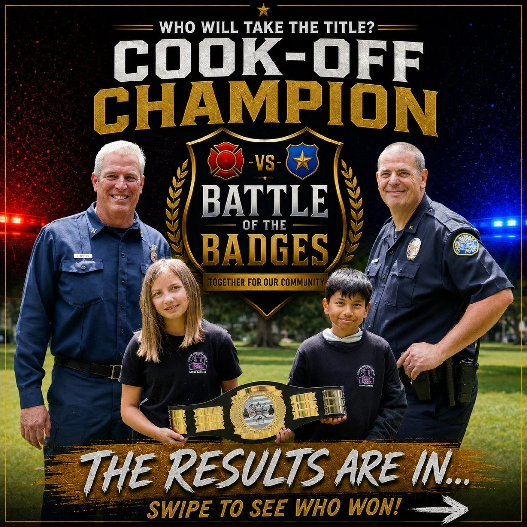 🔥 BATTLE OF THE BADGES 2026 &mdash; WE HAVE A WINNER! 🔥

Congratulations to Captain Jeremy Denton of the Santa Barbara City Fire Department for earning this year's championship belt and ultimate bragging rights until next year! 👏🏆

A huge shoutou