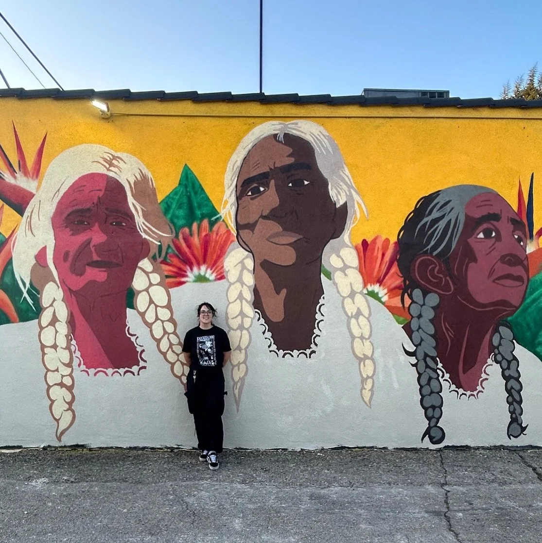 Our very own Executive Director, 
Gabrielle Leyva, making her mark in the beautiful city of Pomona. 

On the corner of Towne Ave and 1st Street behind @laschicasfresas_pomona 

Give her a follow @noongloom 

#muralist #abuelita #pomona #artist #art #