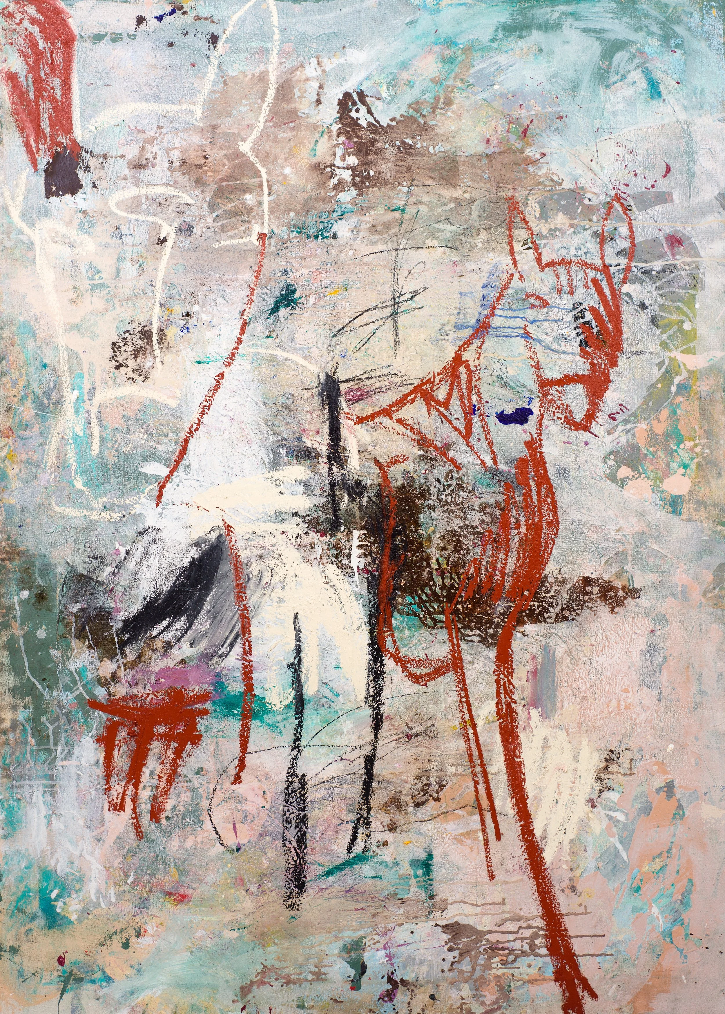 Two Horses | 46" x 64" | 2026