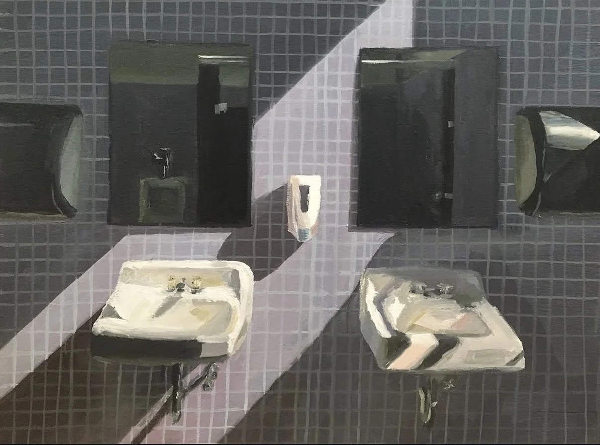 Bathroom | Oil on canvas | 2021