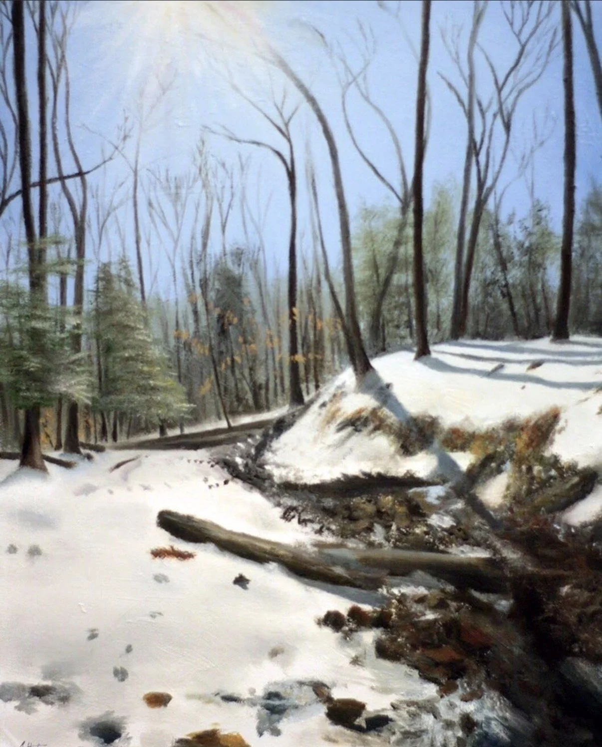 Winter | Oil on canvas | 2019