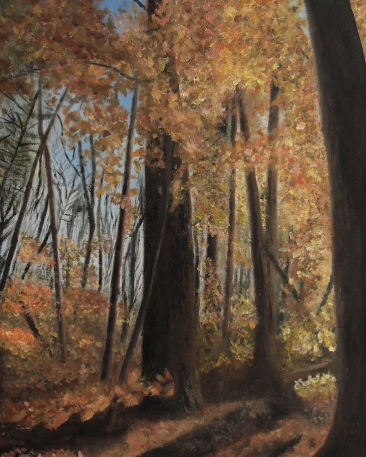 Golden Light | Oil on canvas | 2019