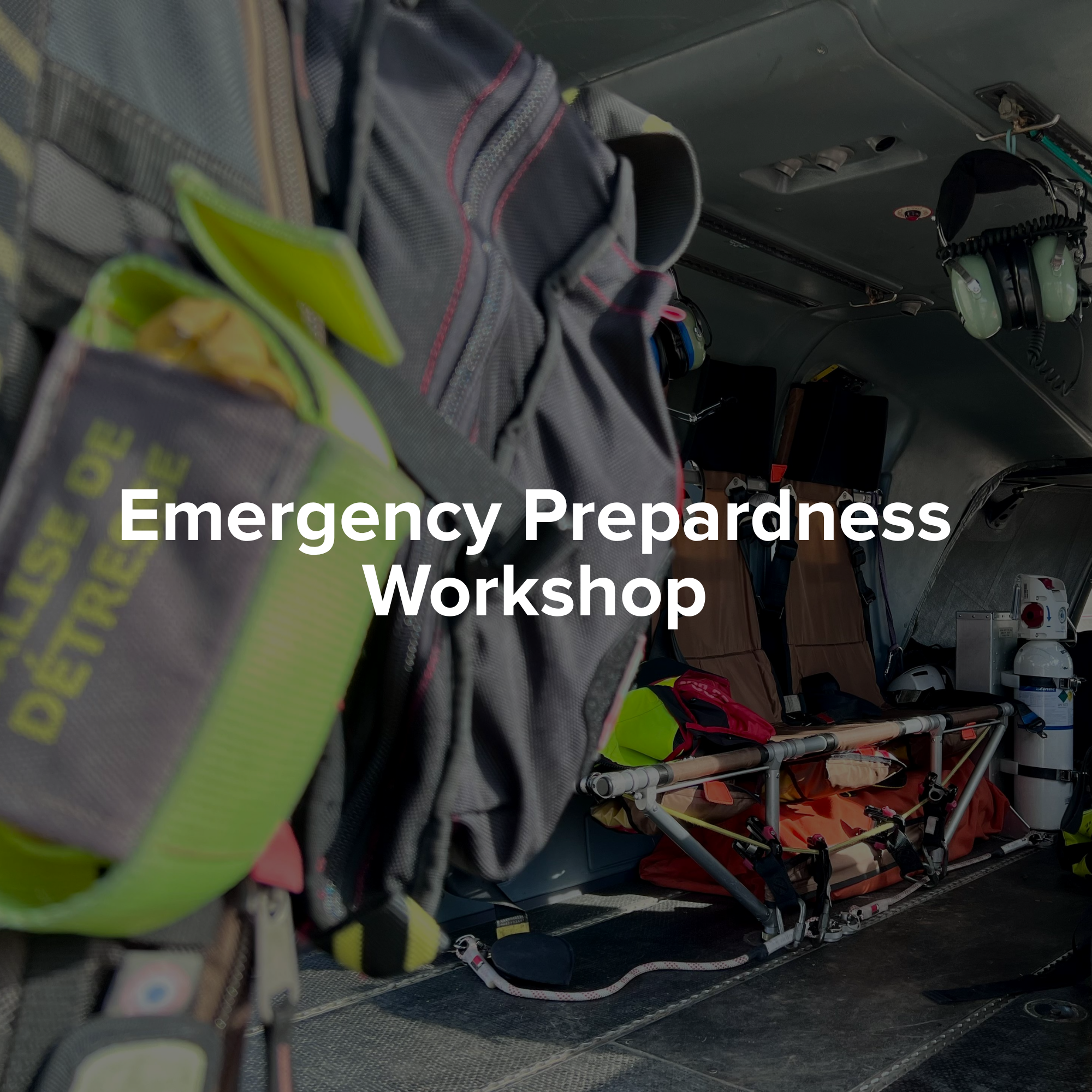 Emergency Preparedness Workshop-Sun Valley