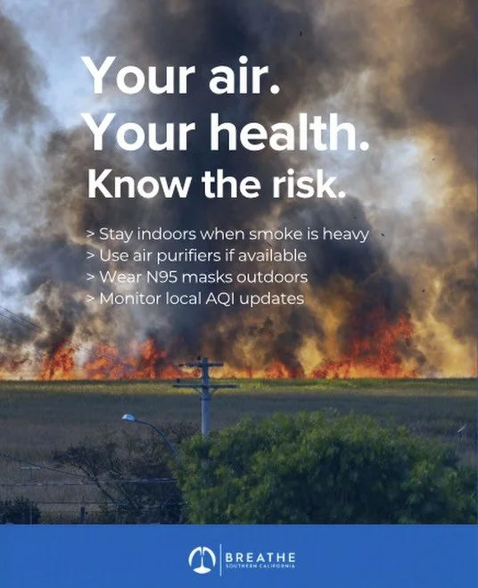 Wildfires and the smoke they create are a risk to our health and lives. As we&rsquo;ve seen in the recent weeks as the winds picked up, with dryer heat, more and more fires spread and unfortunately continue to do so. 

It&rsquo;s important to stay in
