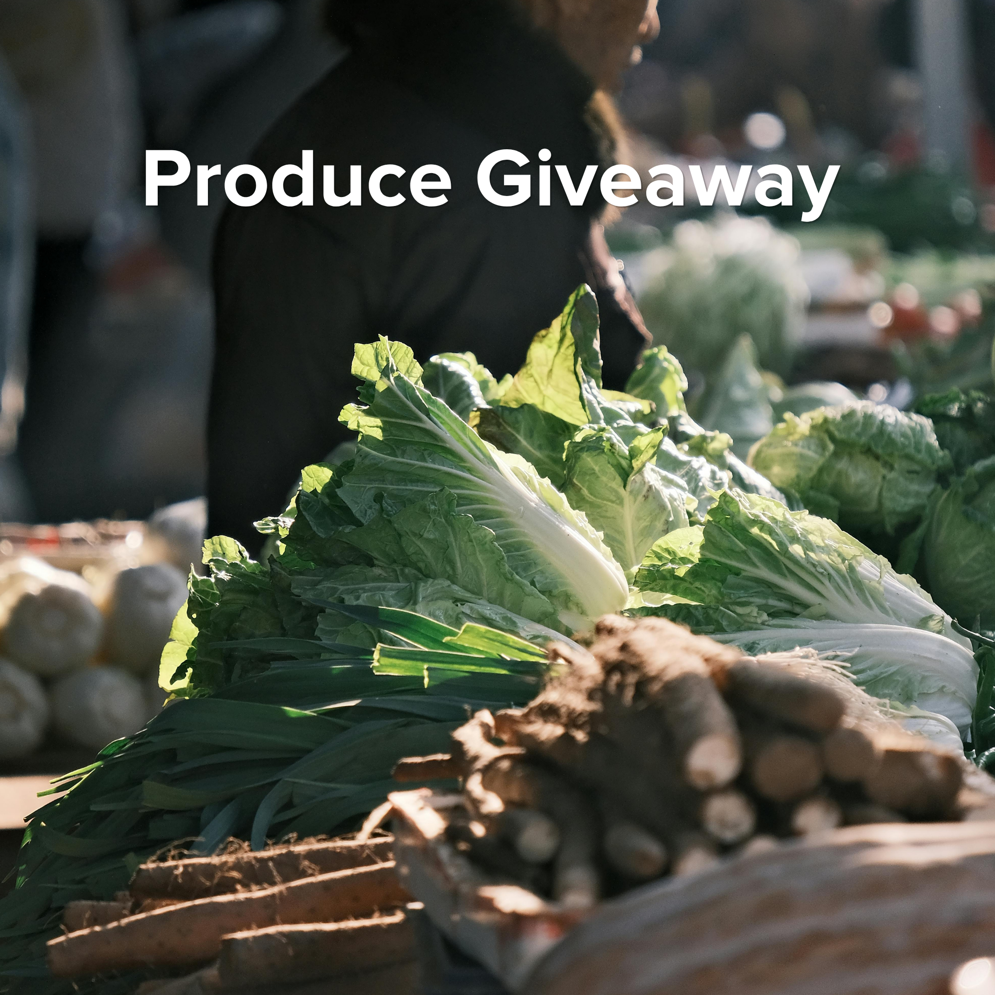 PWC Produce Giveaway