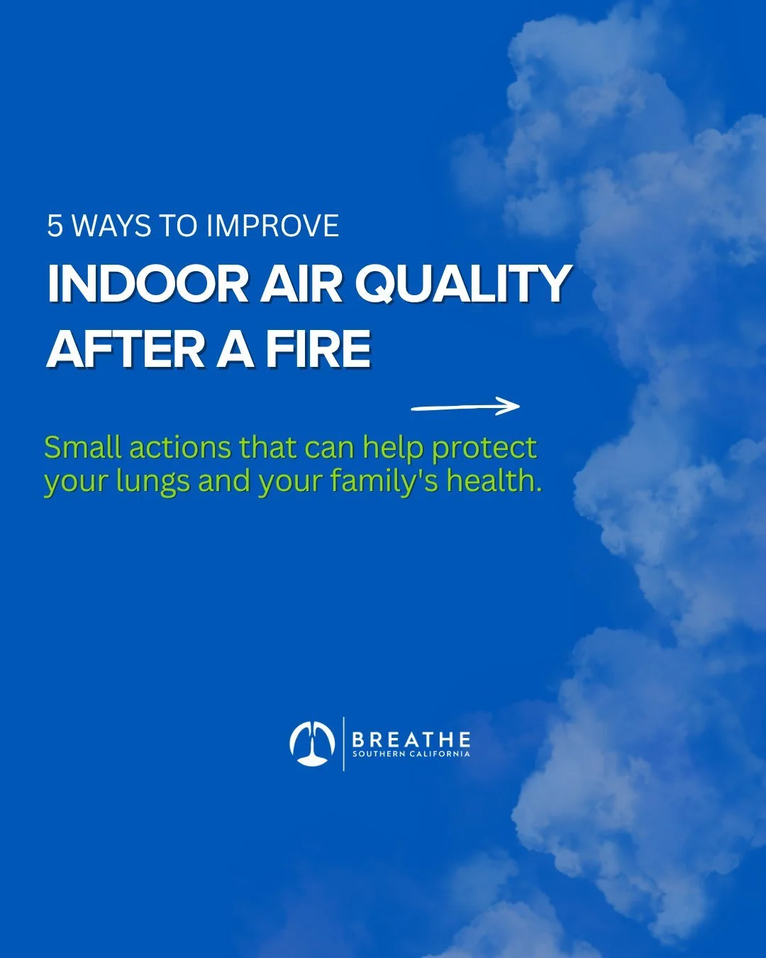 🔥 The fire may be out, but your indoor air could still need attention.

Smoke particles can linger inside your home long after a fire is extinguished, affecting the air you and your family breathe every day.

Swipe through for 5 simple ways to impro