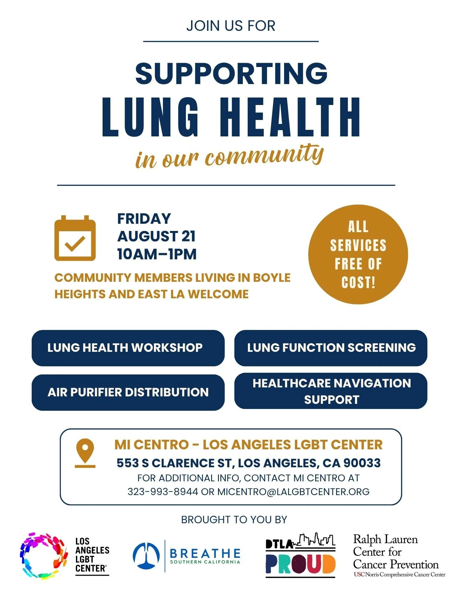 Supporting Lung Health in Our Community