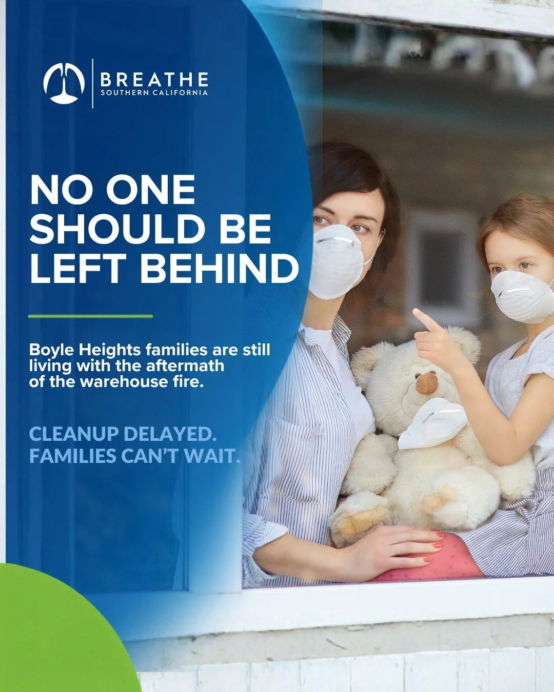 Since the June warehouse fire, Breathe SoCal has distributed more than 4,000 air purifiers and 2,000 masks to local families.

 Together, we&rsquo;ve also raised more than $155,000, but the need for clean-air support continues.

Help us reach our goa
