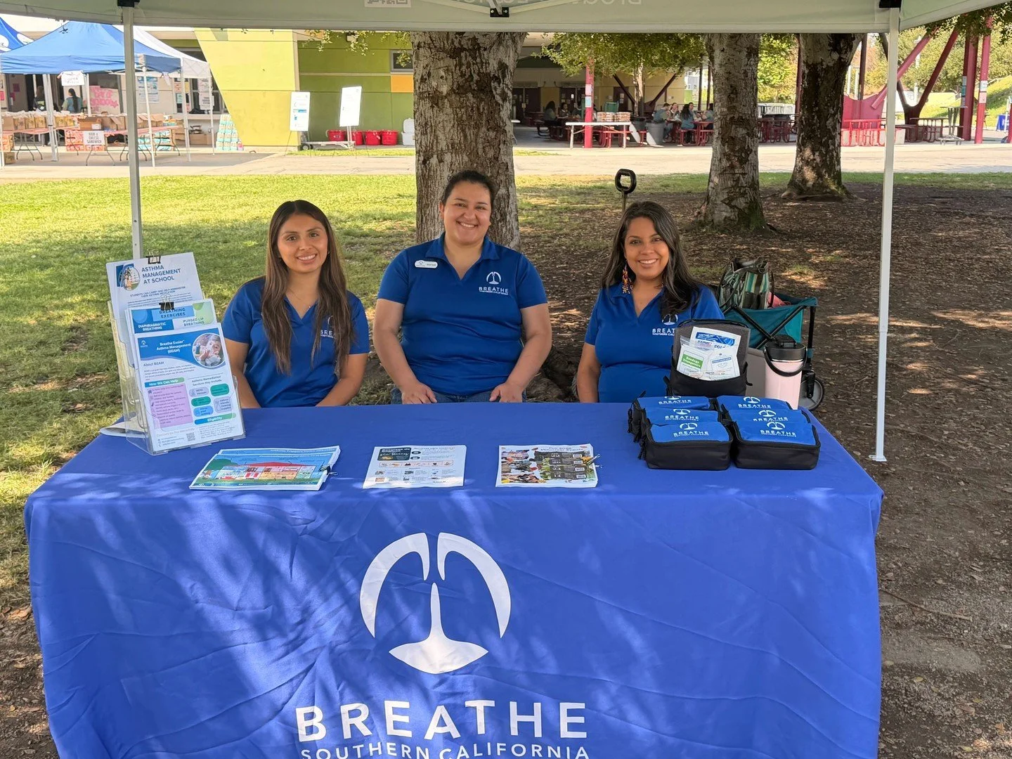 We loved connecting with students, families, and community partners at LA&rsquo;s BEST 3rd Annual Resource Fair at Pro-Day! 💙

Our Breathe Southern California team shared asthma-management resources, lung-health information, and tools to help famili