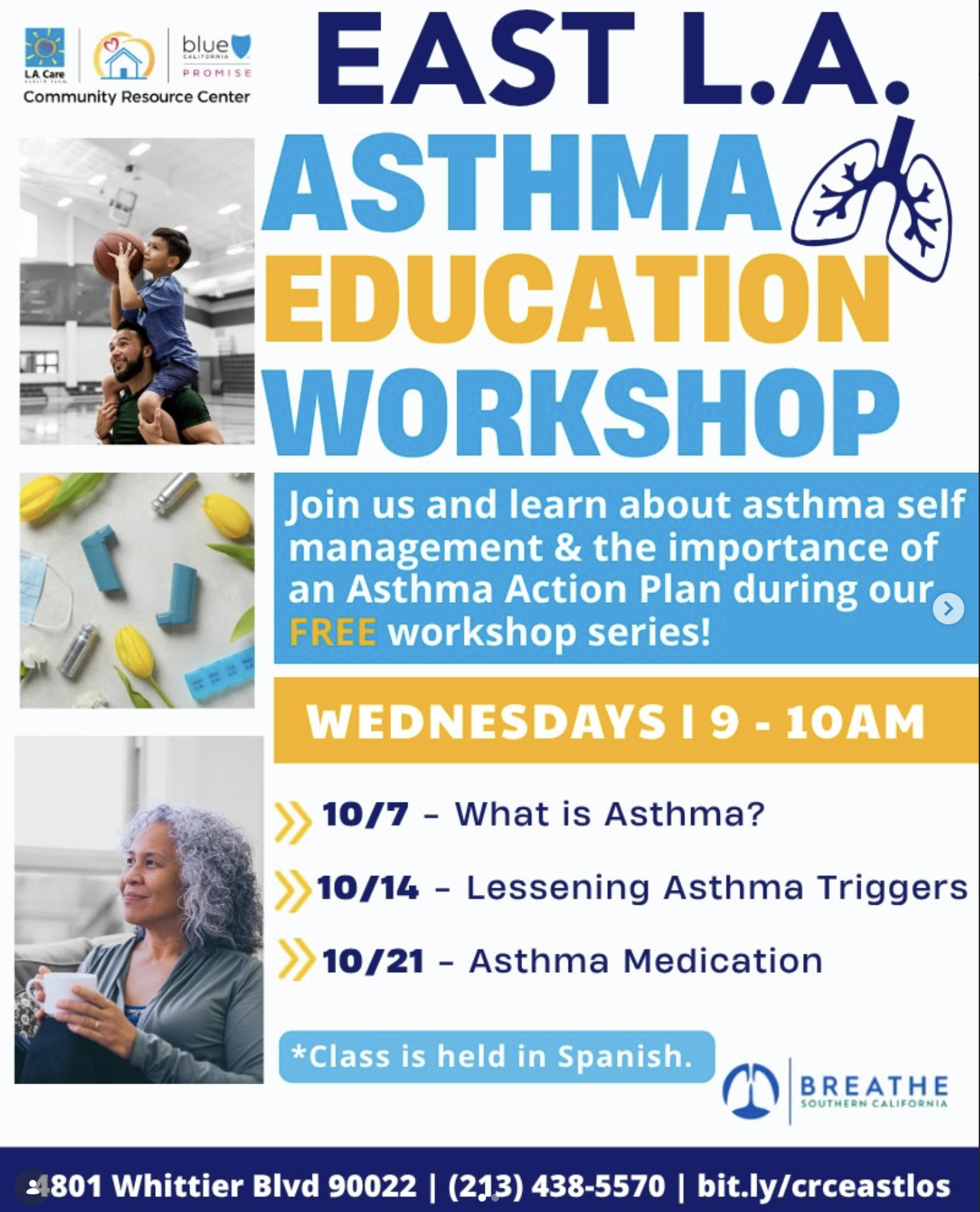 East LA Asthma Education Workshop – Asthma Medication