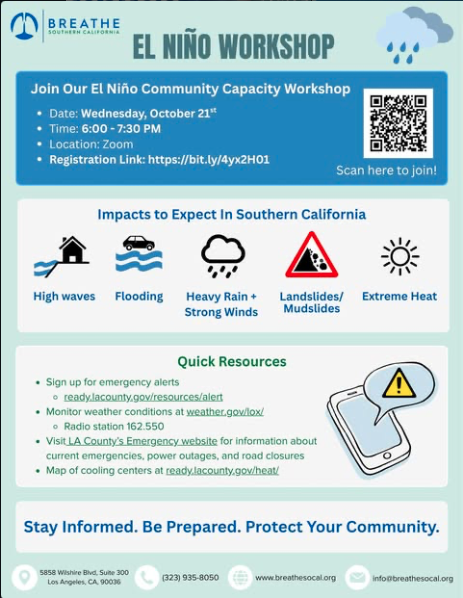 El Niño Community Capacity Workshop