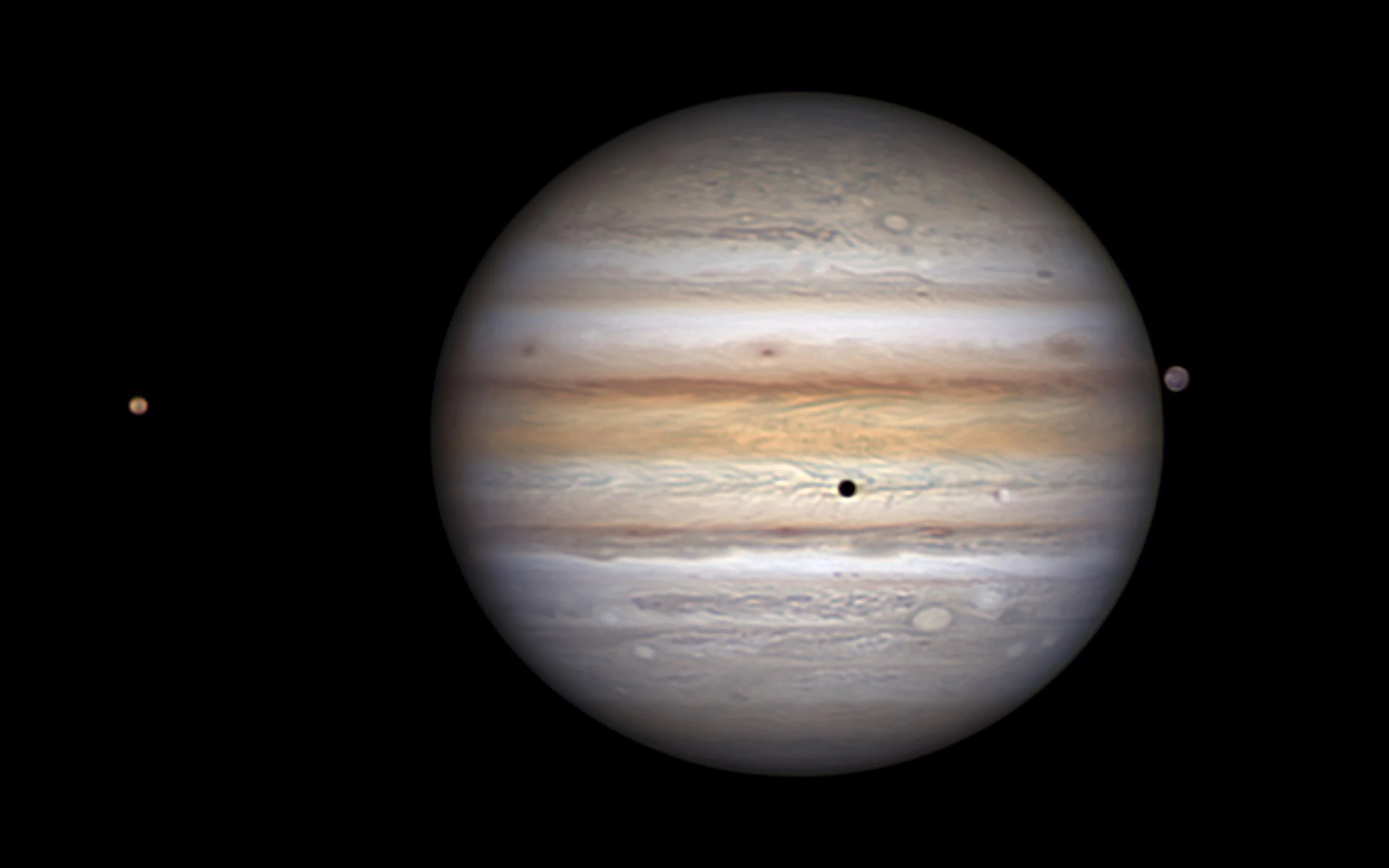 Lil moons, big planet