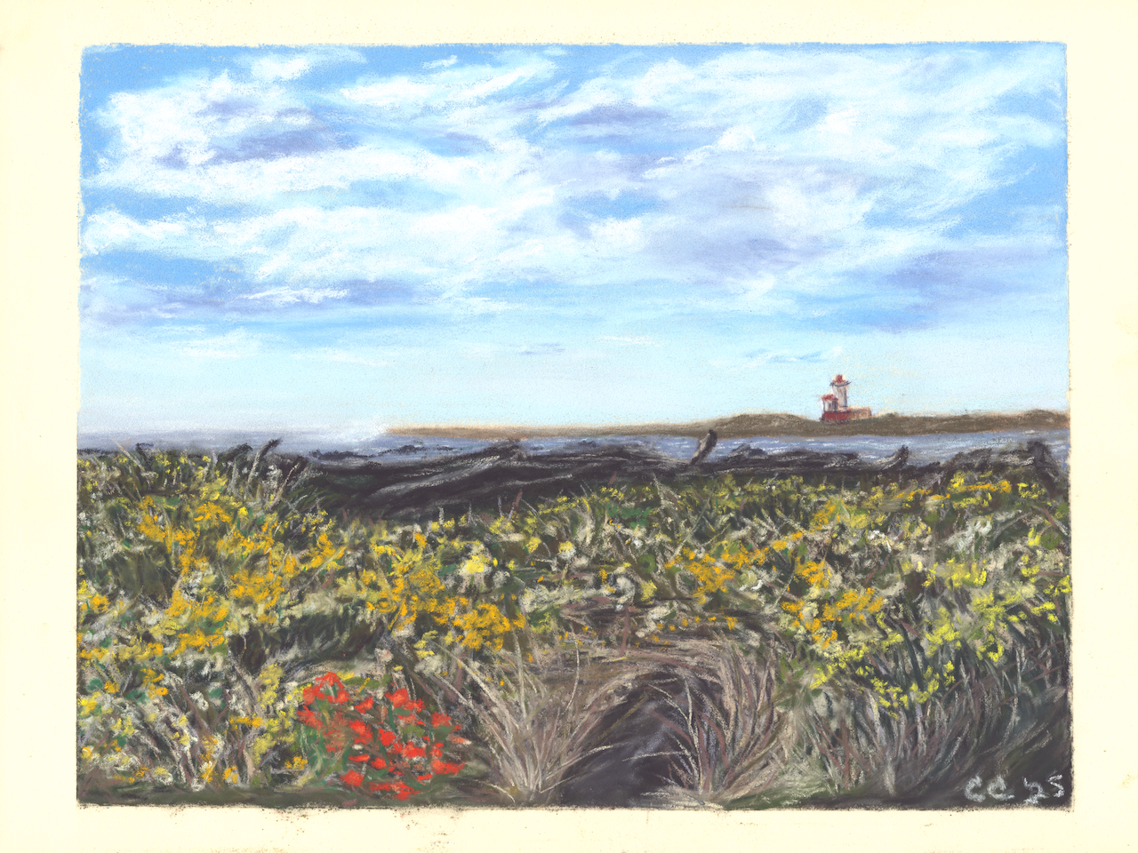 Oregon Ocean Breeze - Soft Pastel