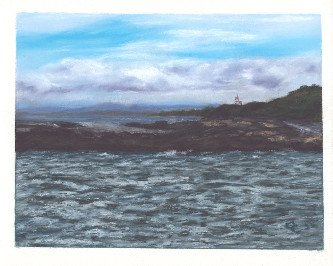 Salish Sea I - Soft Pastel