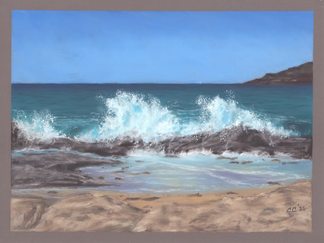Laguna Wave II - Soft Pastel