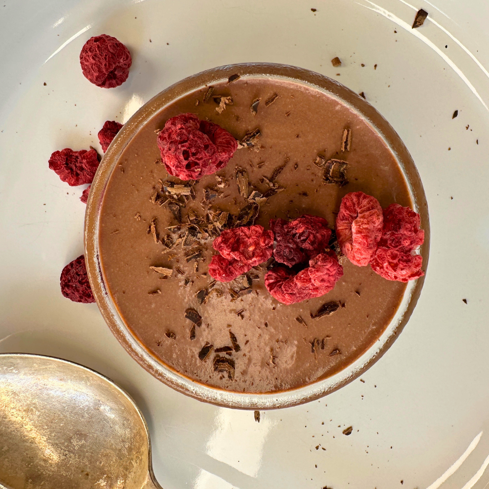 Silky Dark Chocolate Mousse Recipe (Protein, No-Bake, Dairy or Plant Option)