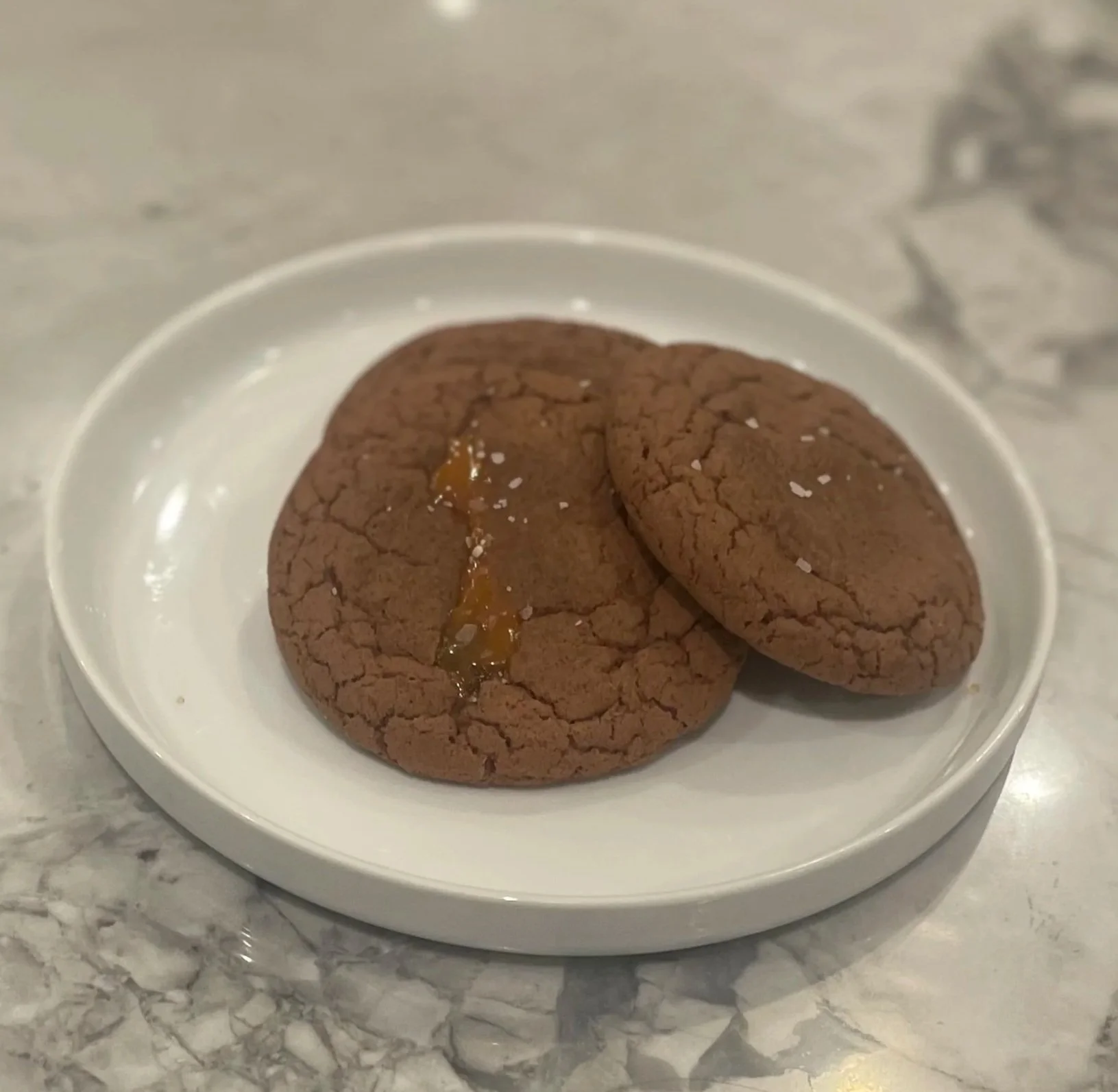Brownie Caramel Cookie