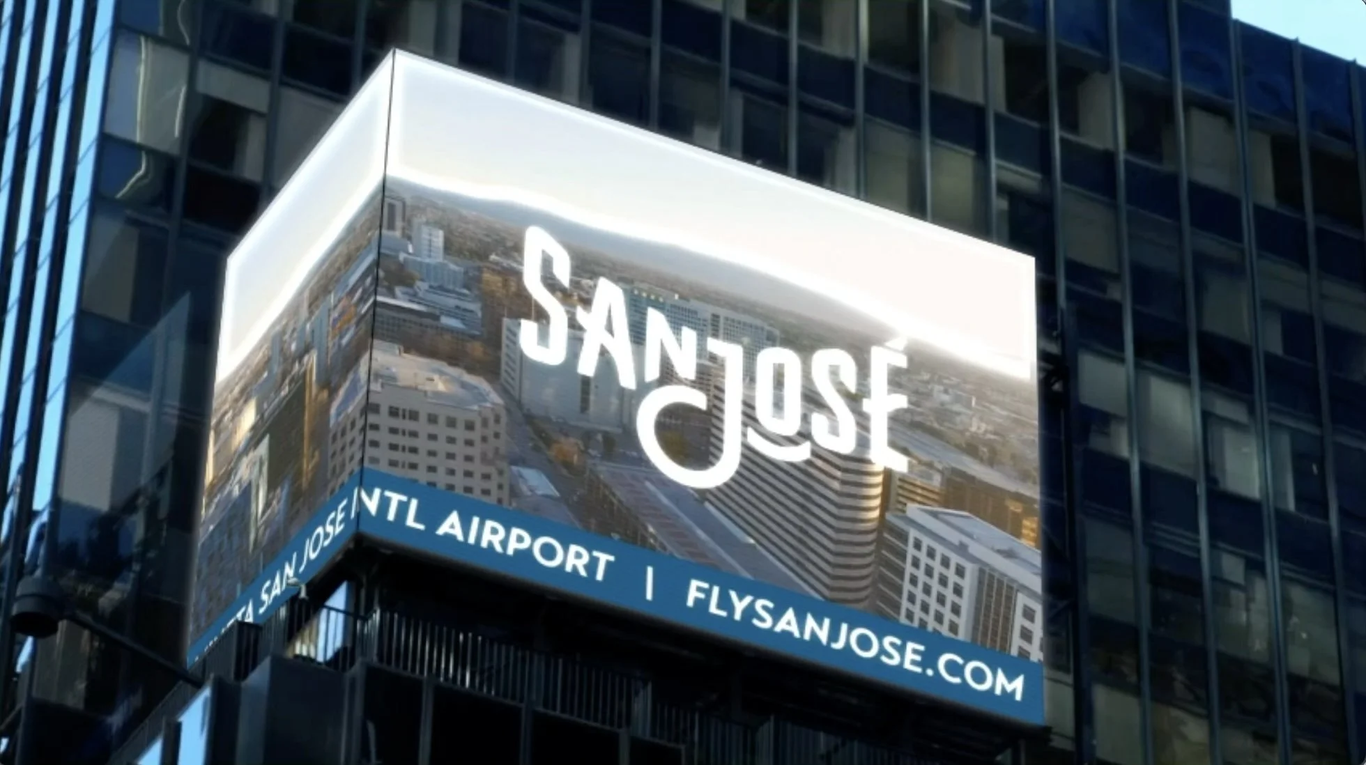 Fly San José Billboard Now Live in Times Square