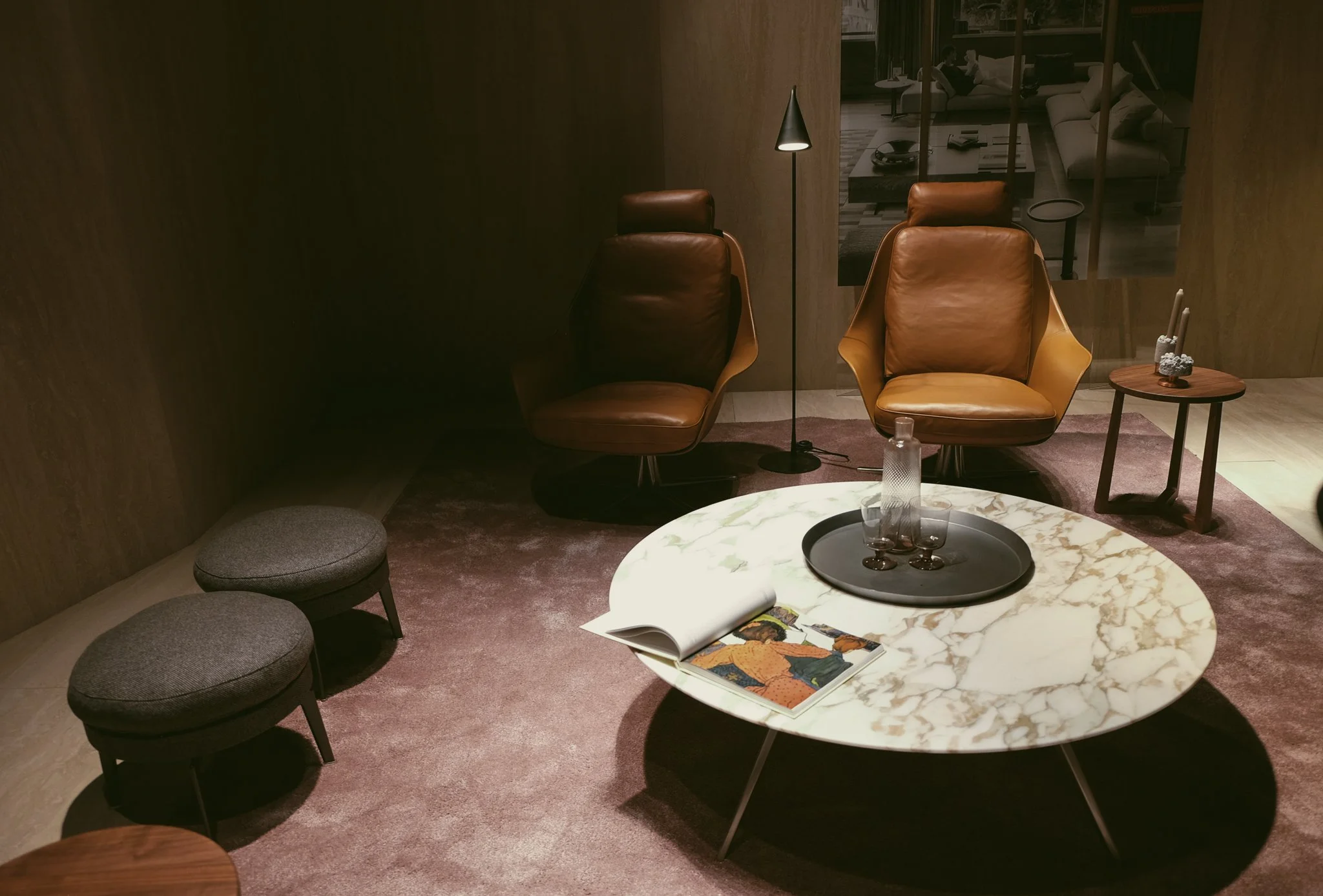 International design show featuring innovative architecture, furniture, and creative inspiration for designers