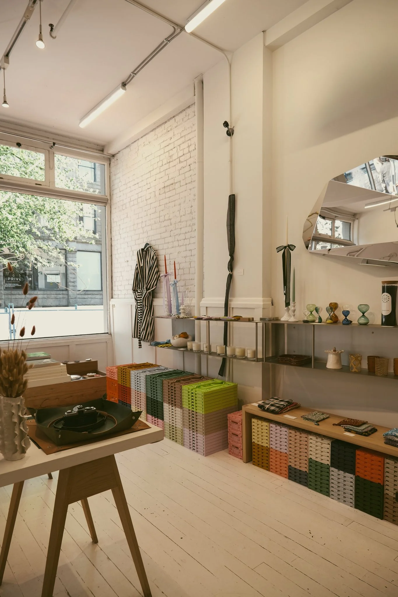 Curated designer home store in Vancouver featuring furniture, lighting, and decor