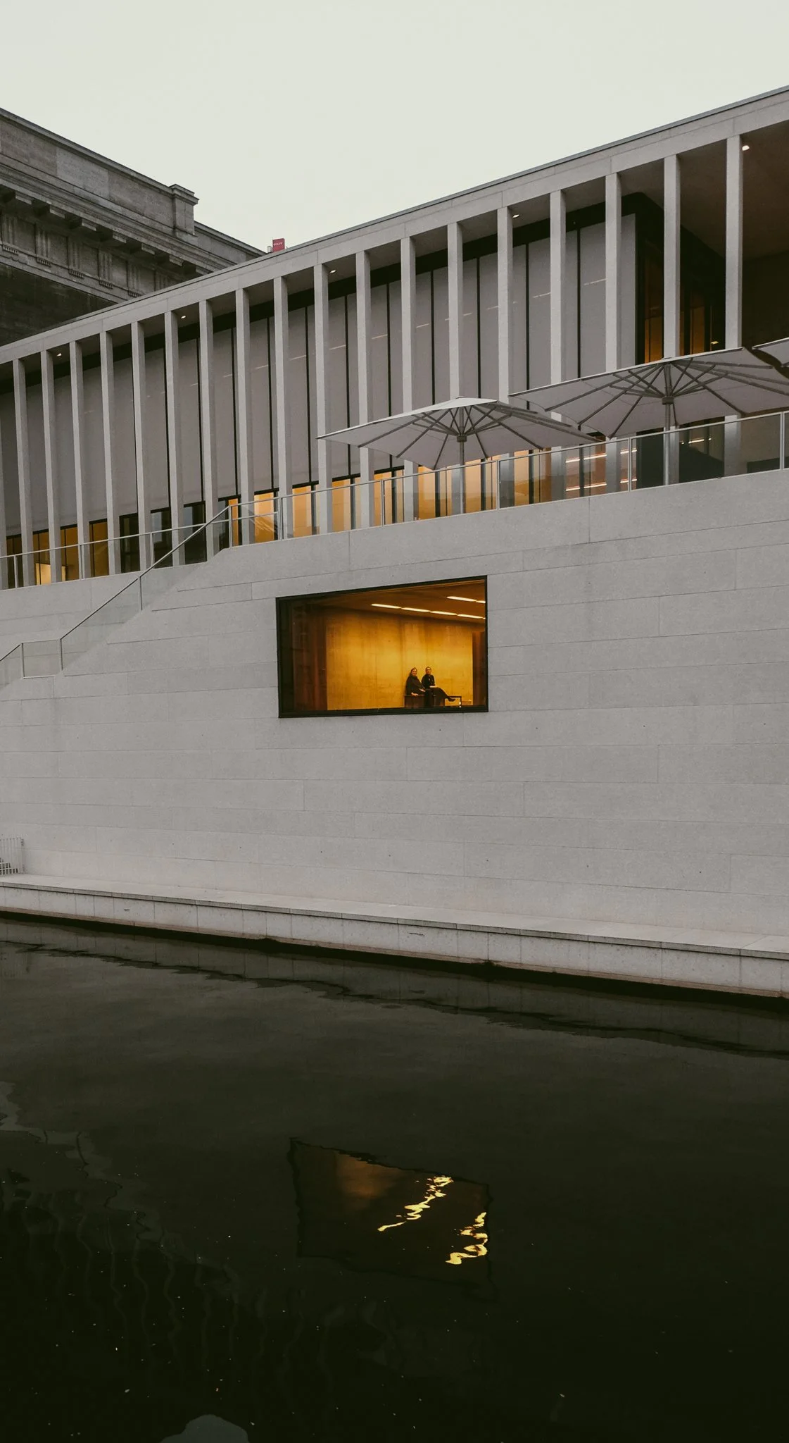 Modern art gallery in Berlin featuring contemporary architecture and exhibition space