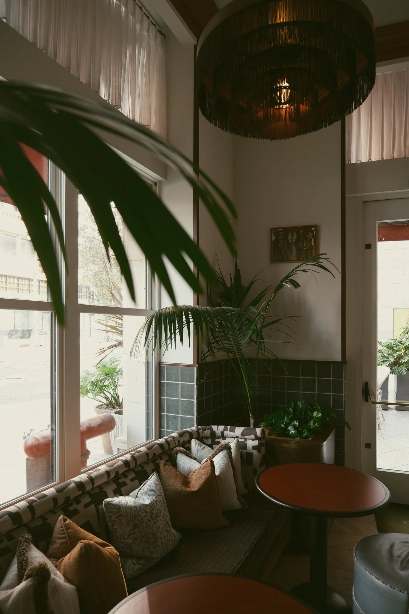 inspiring designer hotel lobby