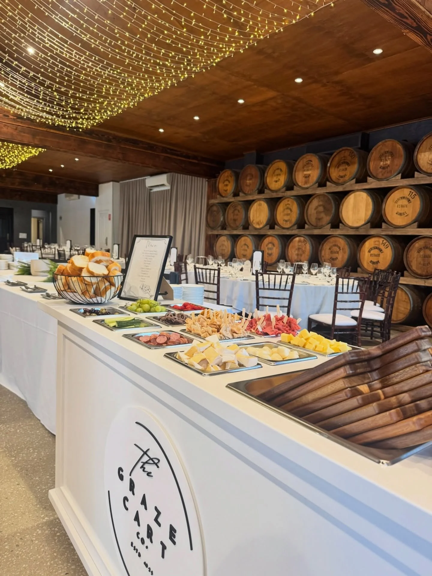 Want to elevate your next event? You have come to the right place! 

Enquire now via the link in our bio ❗️

#GrazeCart #EventCatering #Grazing #MelbourneEvents #CheeseBoard  #CateringIdeas #EventPlanning #MelbourneCatering #GrazingCart  #EventInspo 