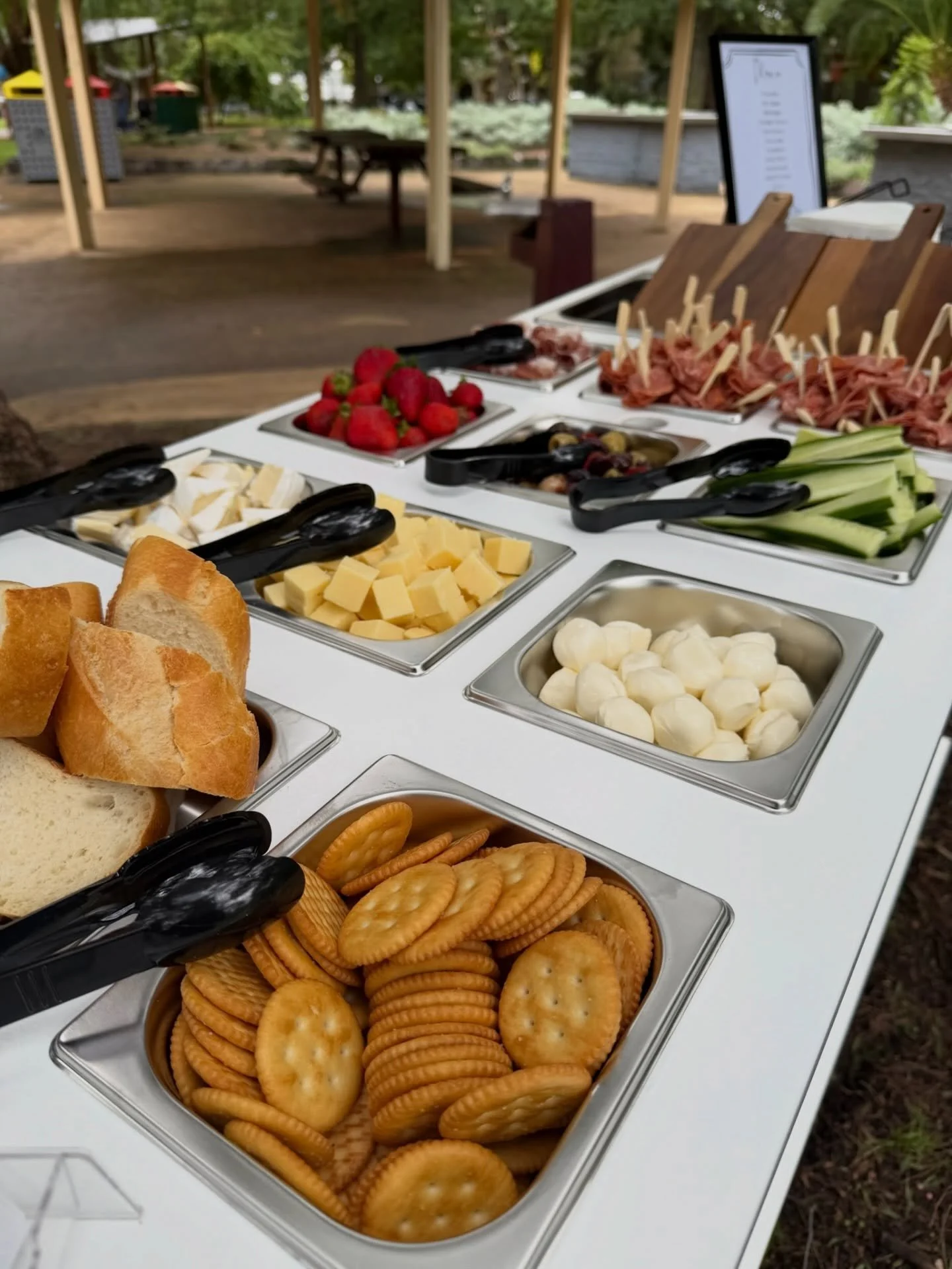 Not your average grazing table&hellip; 🤍
This is the new era of grazing.

Elevate your next event with an experience your guests will be talking about long after the last bite ✨

#grazecart #charcuteriecart #melbourneeats #melbourneevents #antipasto