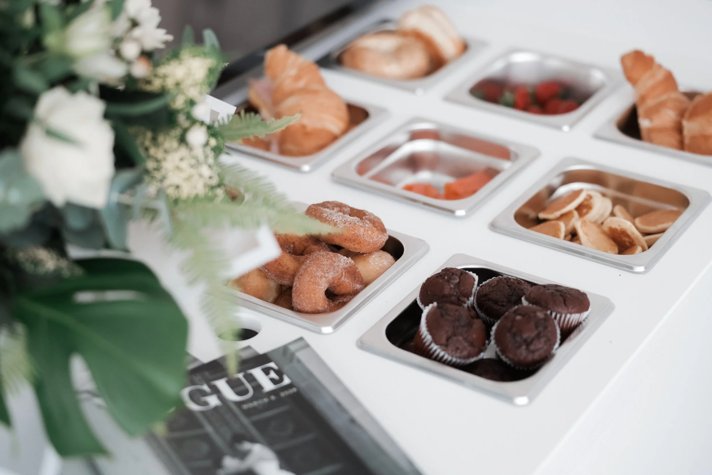 Brunch cart set up for @stephaniecaligari bridal morning 🤍 

Enquire now for details on our brunch cart 😍

#grazecart #charcuteriecart #weddingmorning #cateringmelbourne #bridalmorning