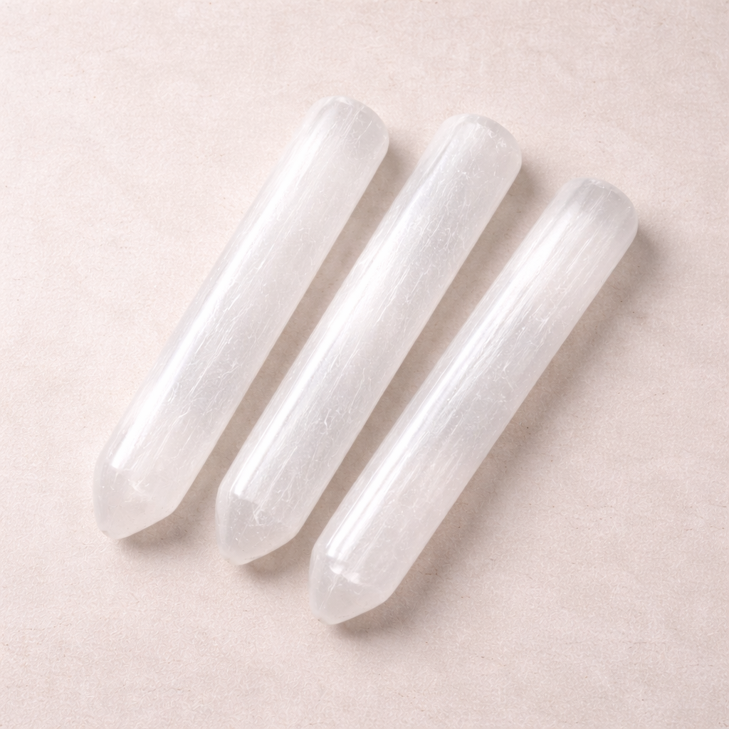 Selenite Crystal Wand