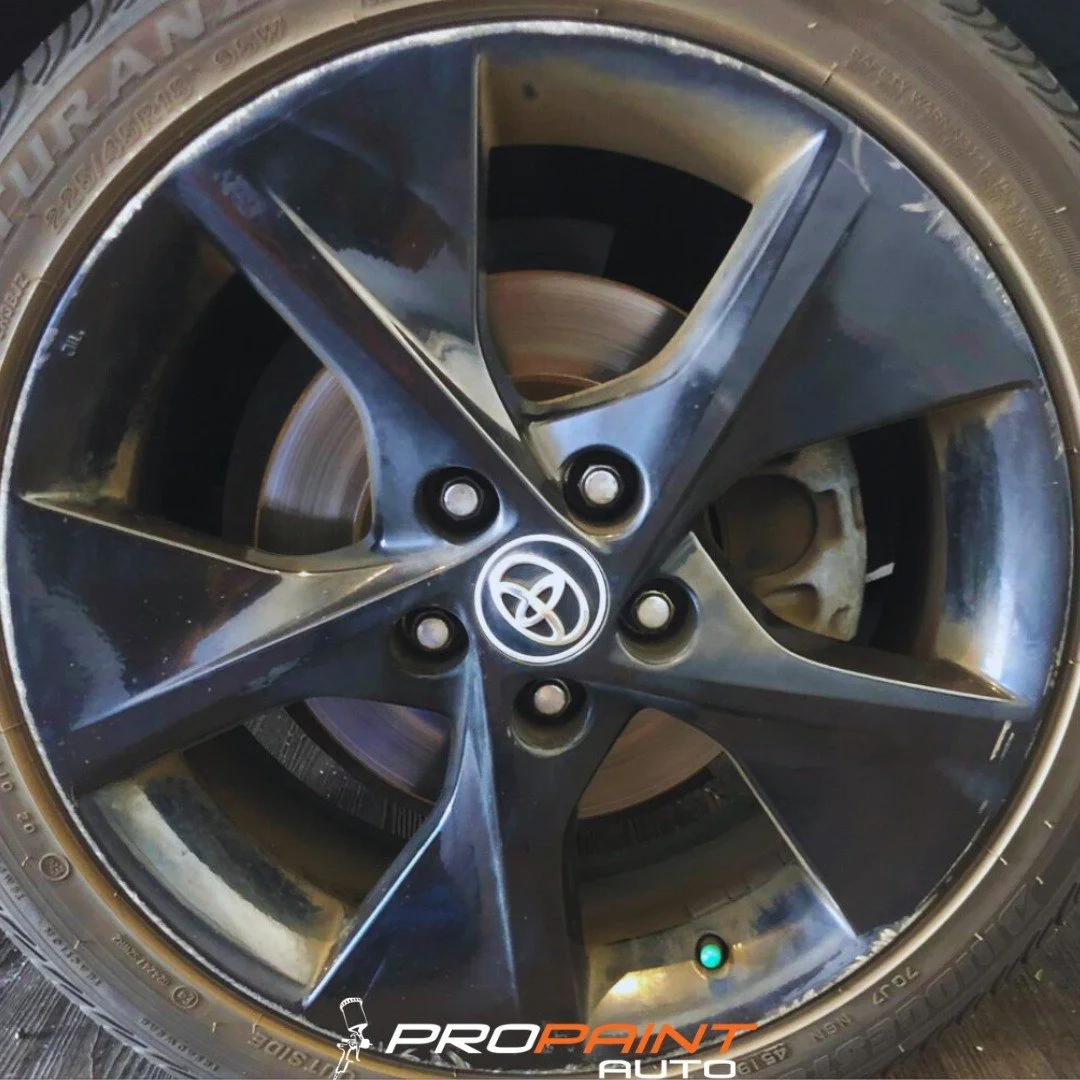 Curb damage? No problem! This Toyota had a scratched-up wheel, but we brought it back to perfection. We specialise in expert wheel repairs, restoring that factory-fresh look with precision.

✅ Scratch &amp; curb damage repairer's
✅ Flawless refinishi
