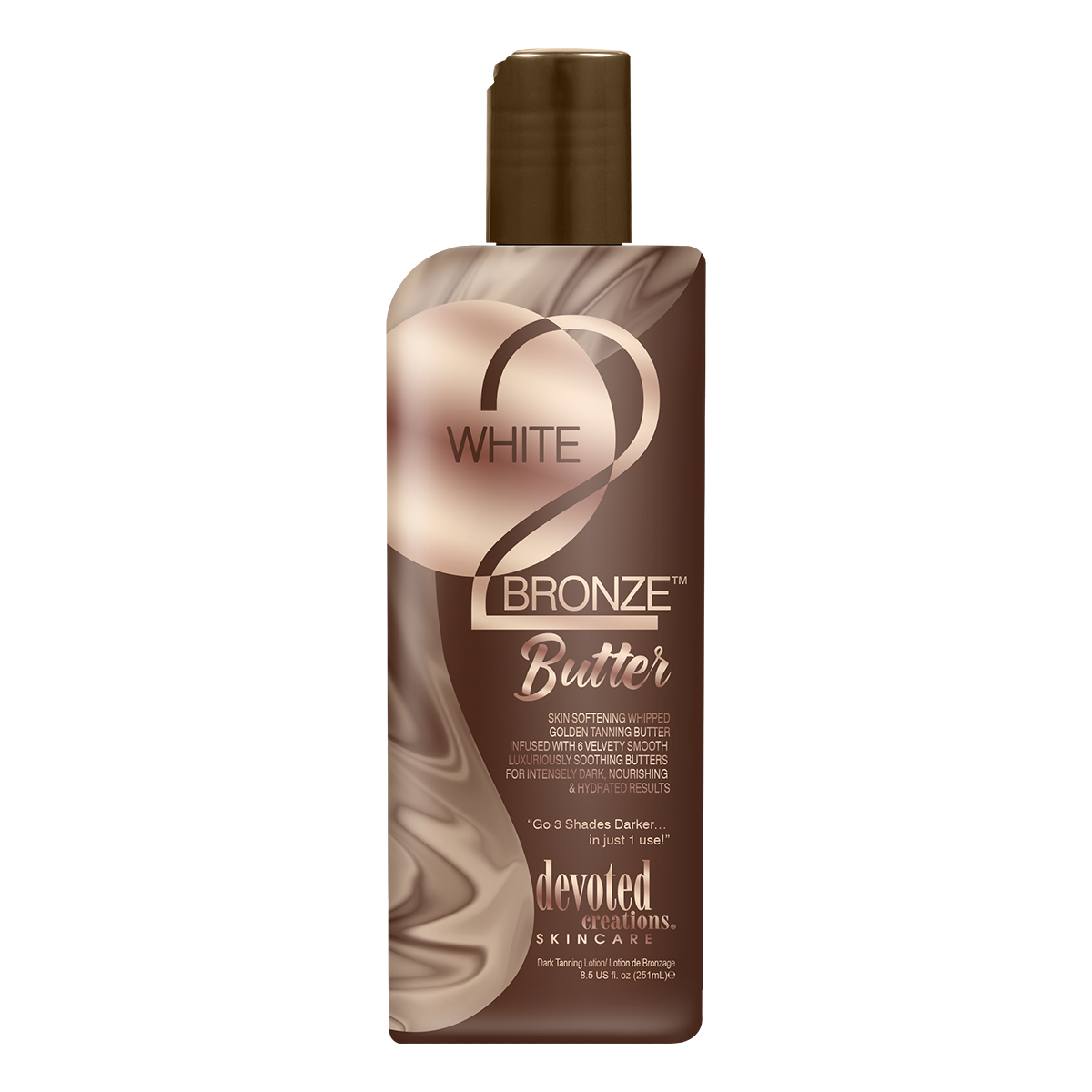 WHITE 2 BRONZE BUTTER