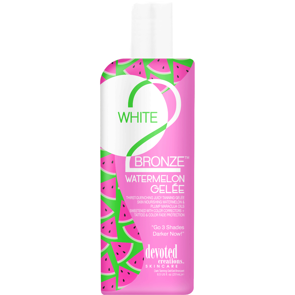 WHITE 2 BRONZE WATERMELON GELEE