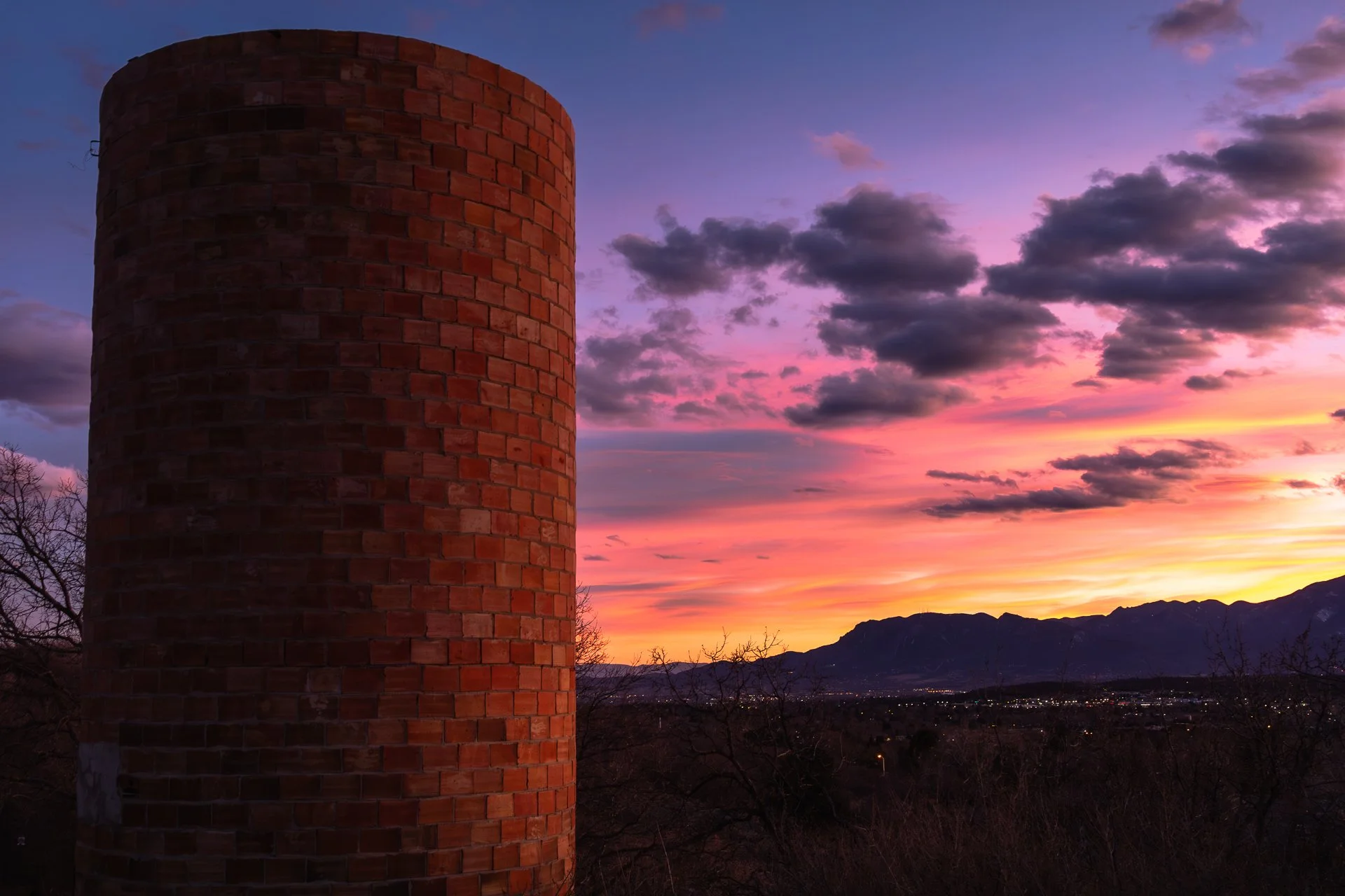 This old silo’s been part of my backyard view for years, but every once in a while the light shows up and reminds me how even the familiar can still surprise you.