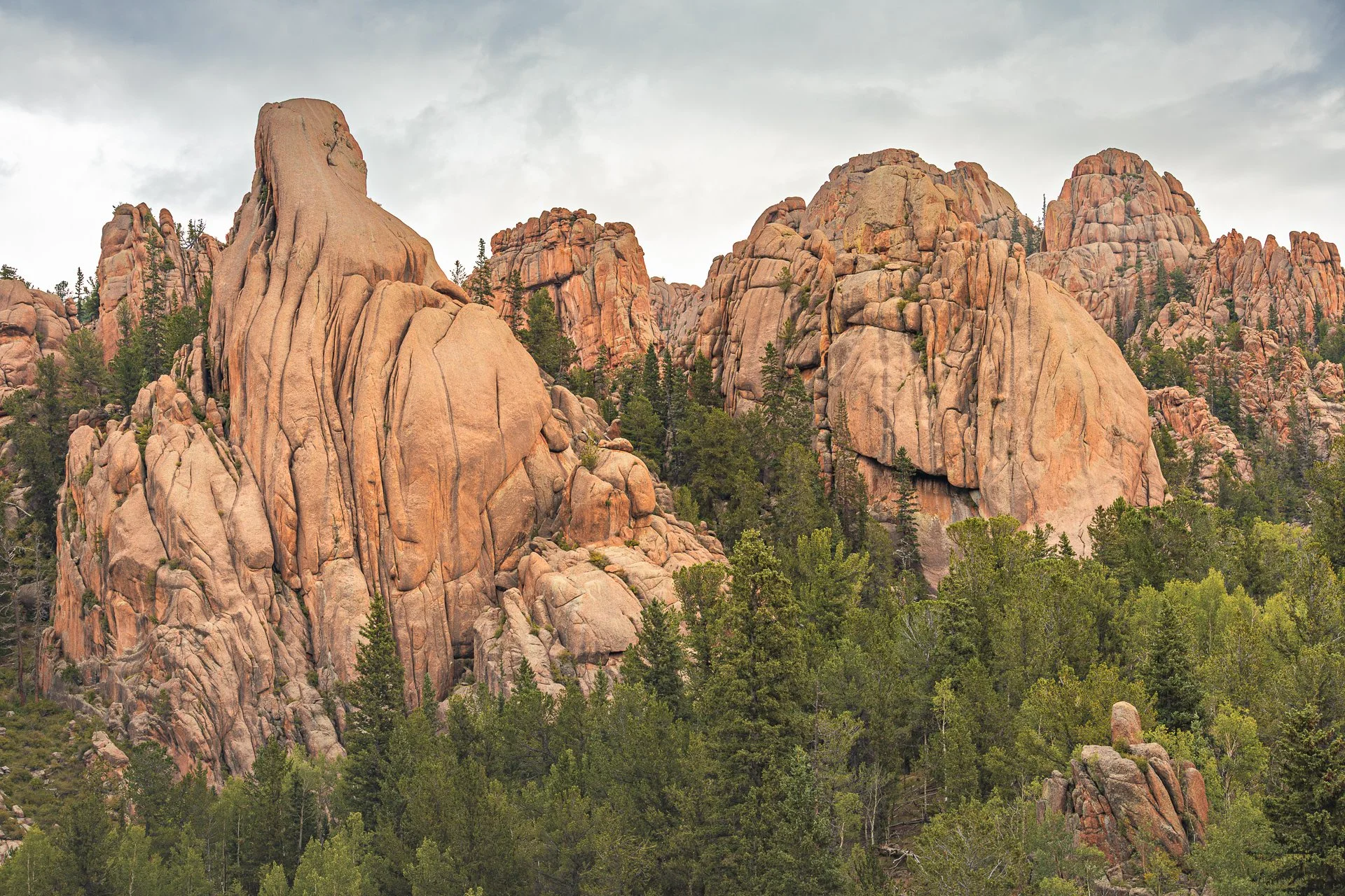 Exploring Behind Pikes Peak