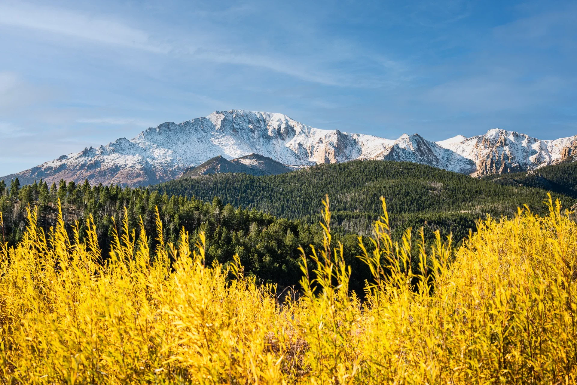 I see Pikes Peak every day, but…