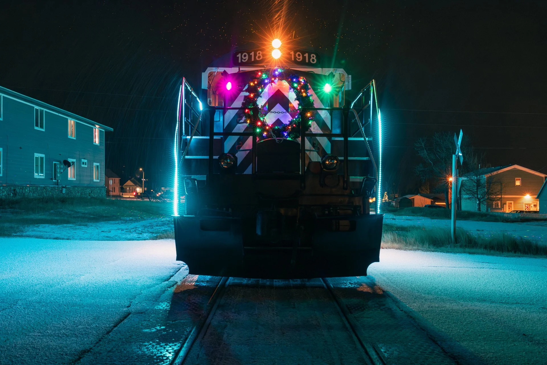 The Holiday Express in Leadville: A Winter Night at the Train Station