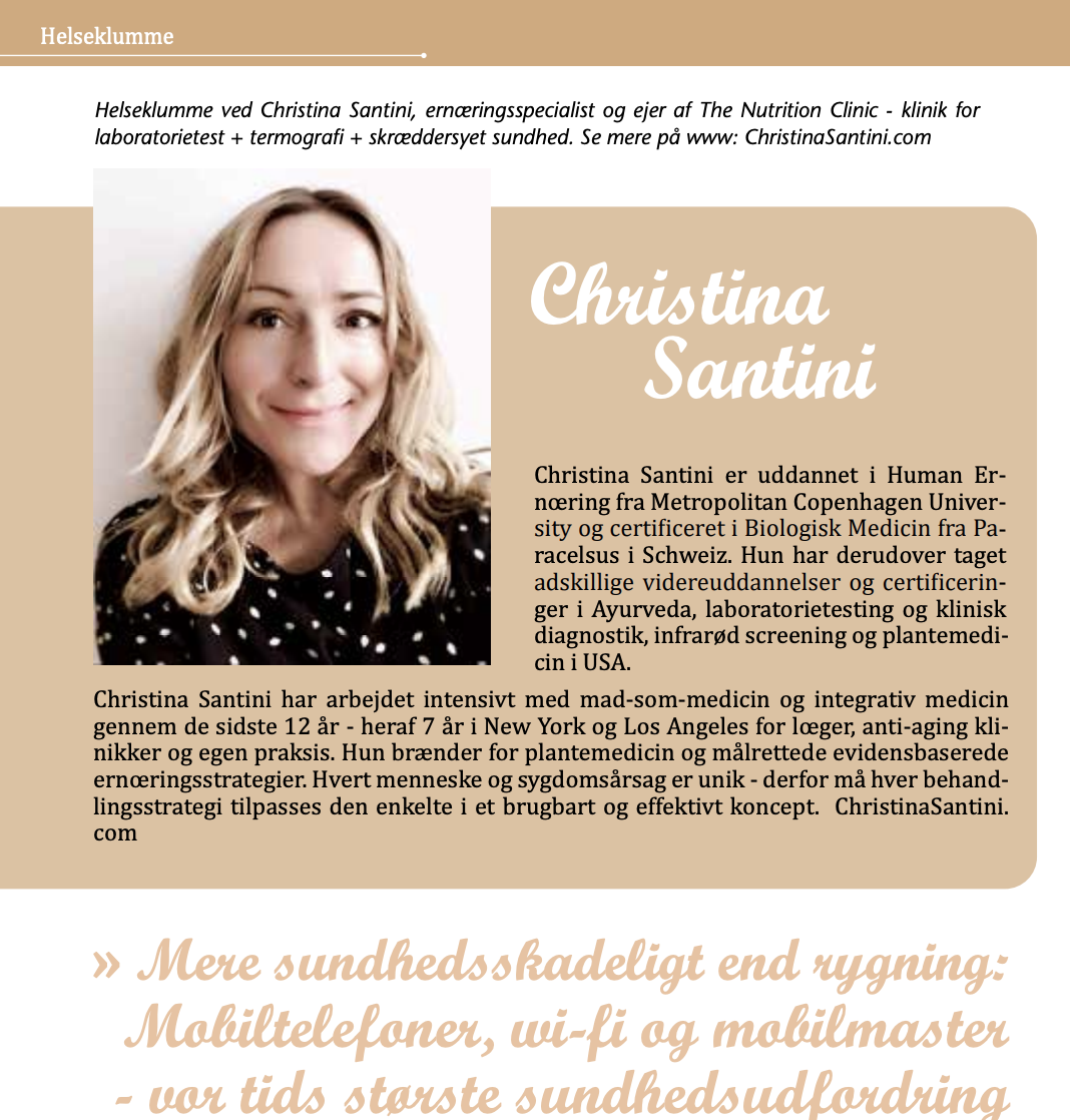 ARTICLE feature in NATURHELSE (Danish only)